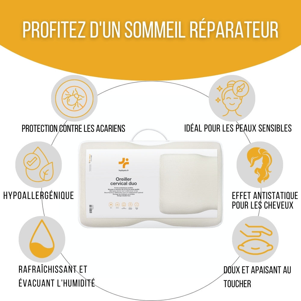 Les 7 Meilleurs Oreillers Ergonomiques pour Soulager les Douleurs Les 7 Meilleurs Oreillers Ergonomiques pour Soulager les Douleurs