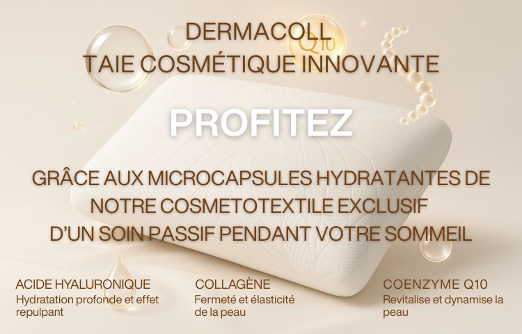 Oreillers anti-âge et taies beauté pour protéger la peau et les cheveux