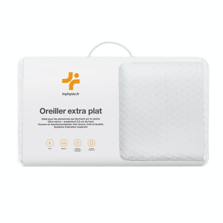 Charger l&#39;image dans la galerie, Oreiller pour dormeur sur le ventre respirant L
