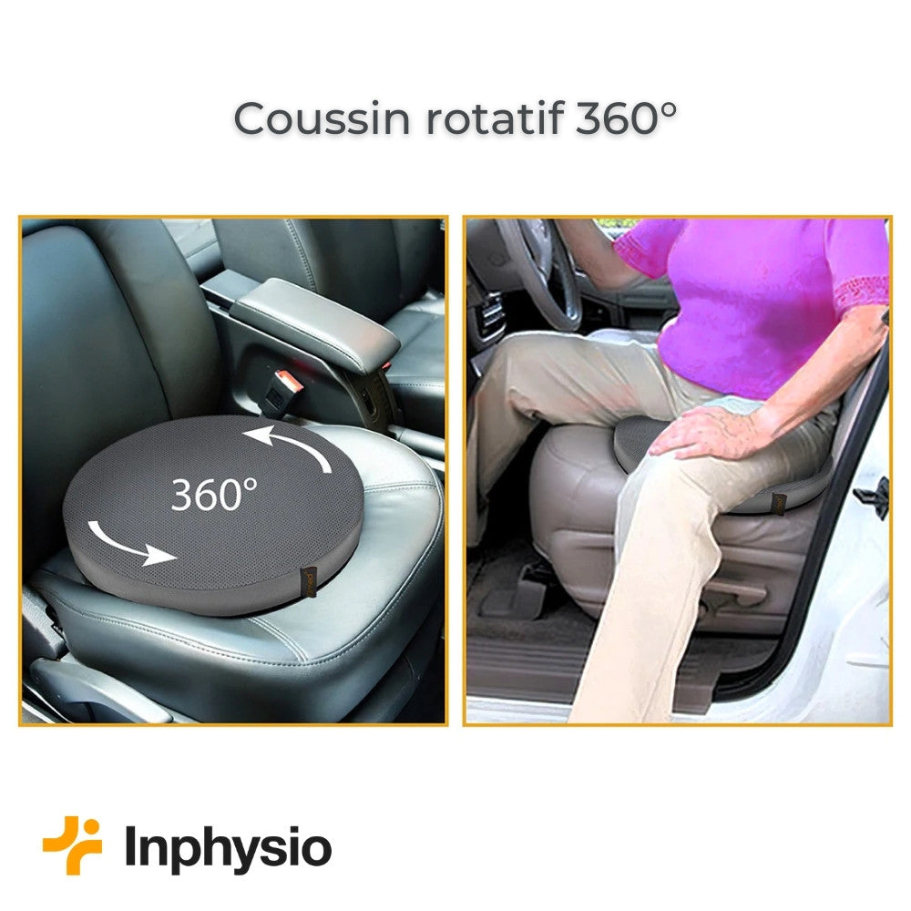 Coussin rotatif 360°