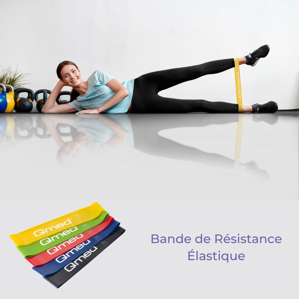 Exercice Jambes Bande de Résistance Élastique (lot de 5) 