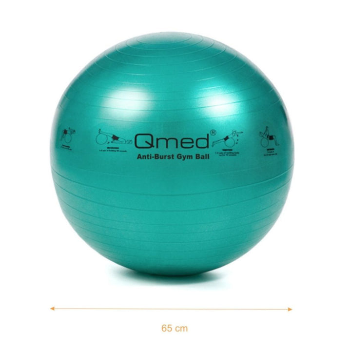 Charger l&#39;image dans la galerie, Ballon Suisse de Gym avec Pompe | QMED ABS GYM BALL
