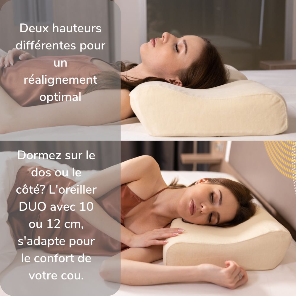 Oreiller Ergonomique Oreiller En Mousse à Mémoire De Forme, Pour Douleurs Cervicales Et Des Épaules Avec Taie Lavable Blanc Coussin Chauffant Cervicales Oreiller Ergonomique Oreiller En Mousse à Mémoire De Forme, Pour Douleurs Cervicales Et Des Épaules Avec Taie Lavable Blanc Coussin Chauffant Cervicales