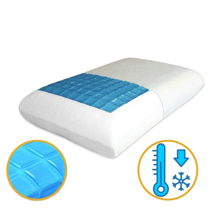 Grand sur-oreiller rafraichissant avec gel, le Coolpad XL Gel